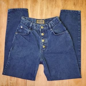 Vintage | Bonjour High Waist Zig Zag Jeans 1/2